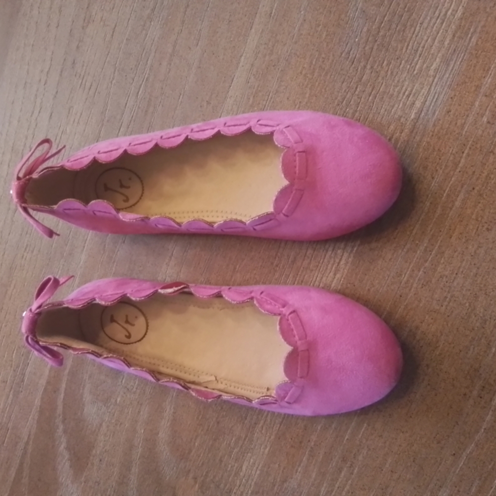 Jack Rogers Pink Kids Ballet Flats